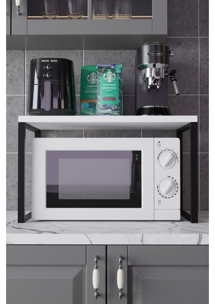 Mutfak Organizeri,mikrodalga Dolabı,tezgah Üstü Raflı Fırın Standı,çay Kahve Baharatlık Standı fırsatları