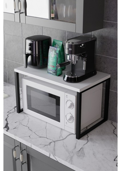 Mutfak Organizeri,mikrodalga Dolabı,tezgah Üstü Raflı Fırın Standı,çay Kahve Baharatlık Standı