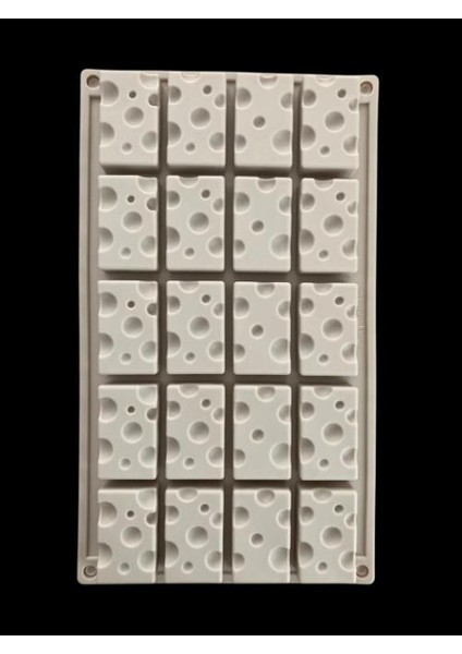 Silikon Kek Kalıbı Peynir Şekilli