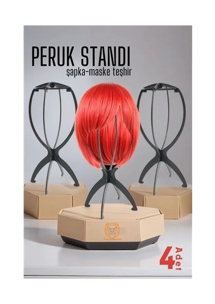 Bfs Peruk Standı 4 Adet