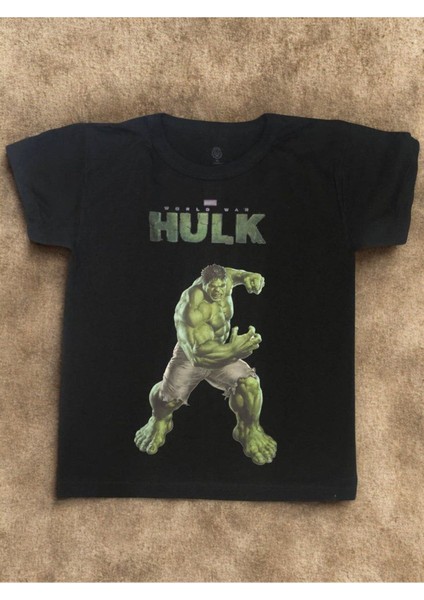 Hulk Erkek Çocuk Baskılı Tişört