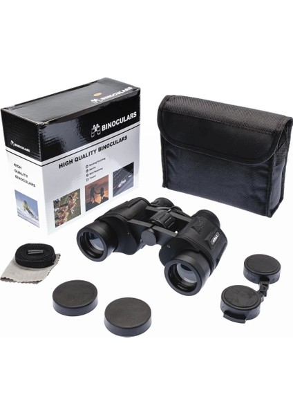 Bfs 20X35 Profesyonel El Dürbünü – Büyük Mercek – Süper Netlik – 1000M/56M – Siyah