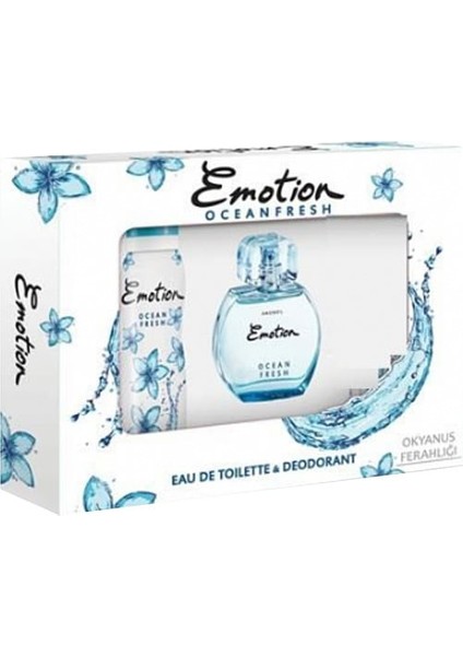 Ocean Fresh Kadın Parfüm Seti – Edt 50 ml + Deo Sprey 150 ml