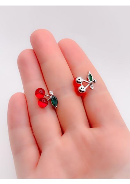 Cerrrahi Çelik Piercing ( Pirsing ) Büyük Kiraz Helix Upper Lobe Piercing (1ADET) fiyatları