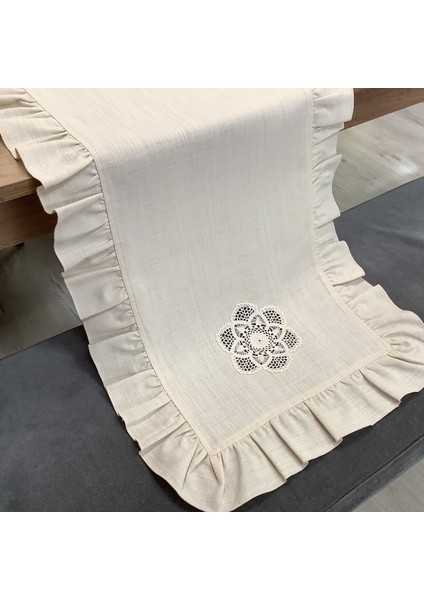 Dantelli & Fırfırlı Runner- 45X90 cm modelleri