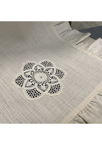 Dantelli & Fırfırlı Runner- 45X90 cm indirimleri