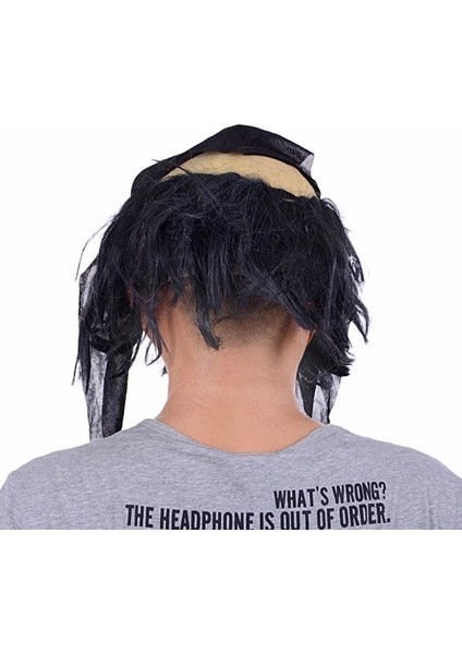 Bfs Nessiworld Lateks Saçlı Sakallı Korsan Maskesi modelleri