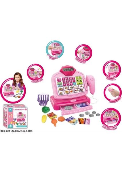 Bfs Nessiworld HUA-66075-66077 Işıklı ve Sesli Elektronik Yazarkasa -Vardem fırsatları