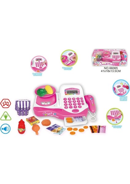 Bfs Nessiworld HUA-66065-66067 Işıklı ve Sesli Sesli Yazarkasa -Vardem modelleri