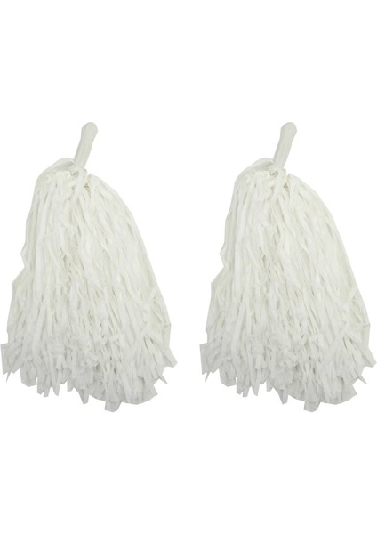 Bfs 1 Çift ( 2 Adet ) Beyaz Renk 23 Nisan Gösteri Ponponu fiyatları