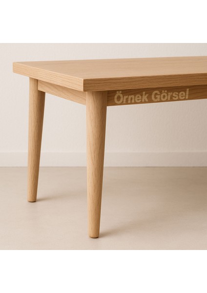 Masa Ayağı 4 Adet Ham Doğal Ahşap Boyasız Bağlantı Aparatlı Mobilya Kanepe Sehpa Ayakları Bohem 75CM indirimleri