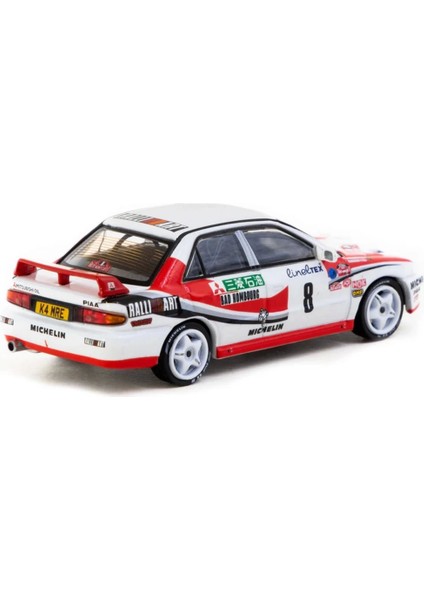 Bfs Tarmac Works 1/64 Mitsubishi Lancer Evolution Rallye Monte-Carlo 1993 #8 fiyatları