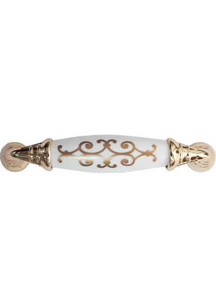 Klasik Silindir Kulp Altın 96 mm