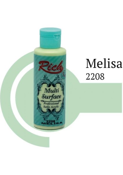 Rich Multi Surface 2208 Melisa Akrilik Boya 120 cc