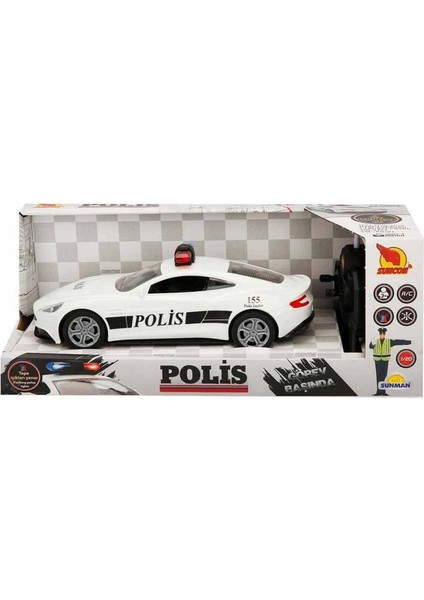 Bfs Nessiworld 20357 Uzaktan Kumandalı Suncon Işıklı Polis Arabası 21 cm fırsatları