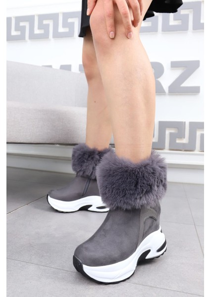 Castita Dolgu Tabanlı Kürklü Bot