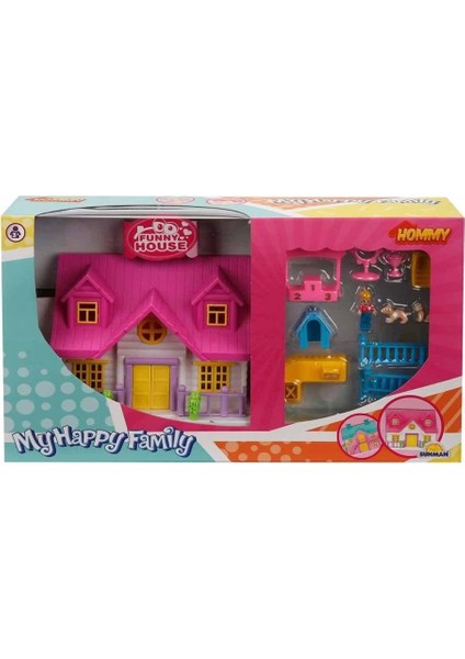 Bfs 02081 Sunman, 2 Katlı Ev Oyun Seti Villa