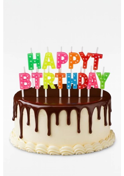 Bfs Nessiworld Happy Birthday Renkli Mum modelleri