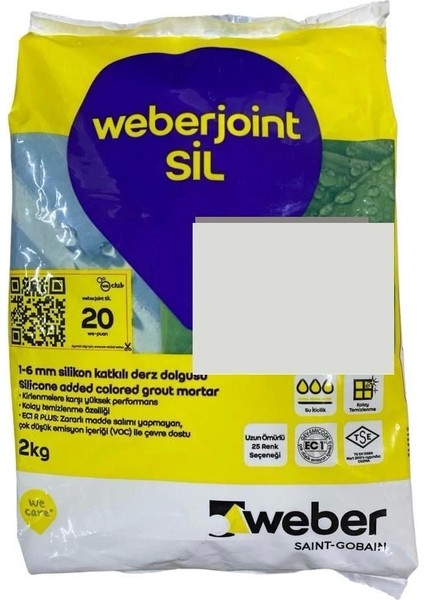 Weber Joint Sil 437 Açık Gri Derz Dolgu 2 kg