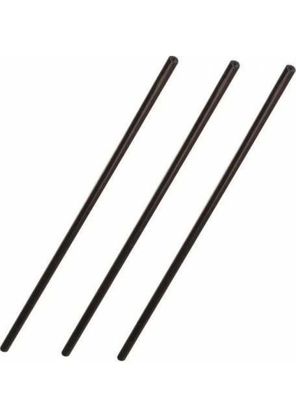 Mum Sıcak Silikon Siyah 6,2 mm 30 cm 3 Adet