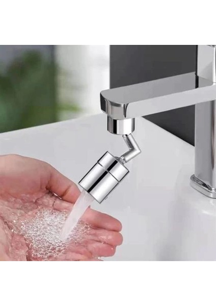 Bfs 720 Derece Dönebilen 4 Filtreli Tüm Musluk Tipleri Ile Uyumlu Montaj Aparatlı Musluk Başlık