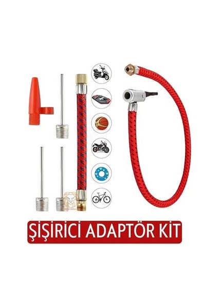 Bfs El Ayak Pompaları Iğne Hortum Şişirme Kiti