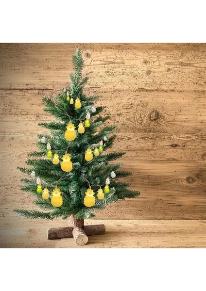 Bfs Karışık Renk Dekoratif Ananas Dolama 10’lu Şerit LED Işık Zinciri