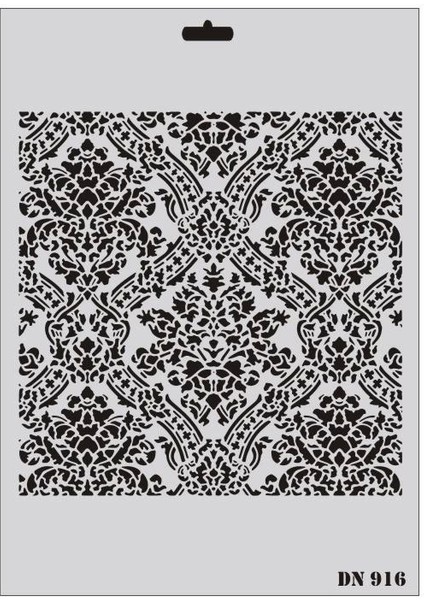 Rich Dantel Seri DN-916 Stencil 35X25 cm