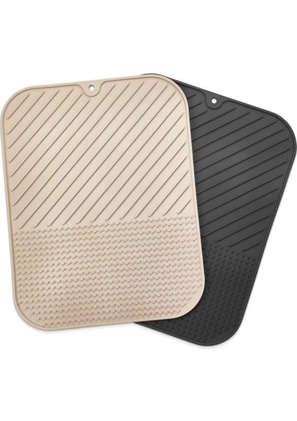 Bfs Silikon Kaydırmaz Mutfak Için Bulaşık Matı, Çok Amaçlı Kurutmalık 36X28CM