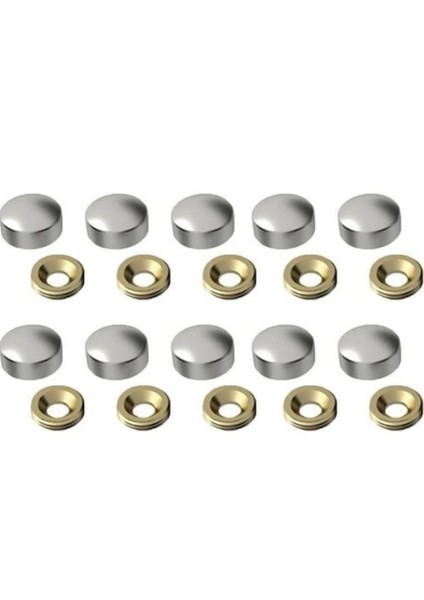 Krom Vida Tapası 16 mm 10 Adet