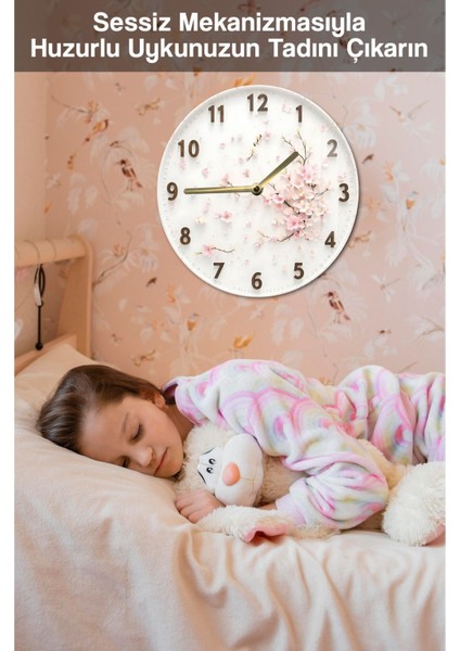 Şıklığın ve Dayanıklılığın Buluşma Noktası 3D Görünümlü Temperli Cam Saat – 33 cm CSDW268 fırsatları