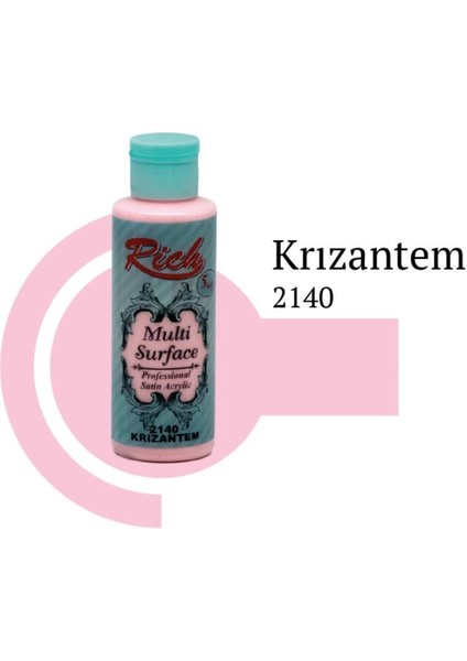 Rich Multi Surface 2140 Krızantem Akrilik Boya 120 cc