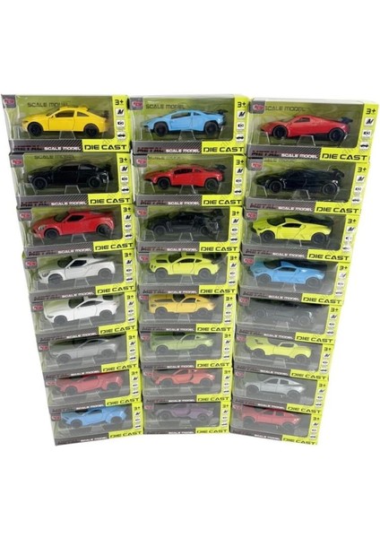 Bfs KM-36201A-VARDEM Kutulu Çek Bırak 1:36 Metal Araba fırsatları