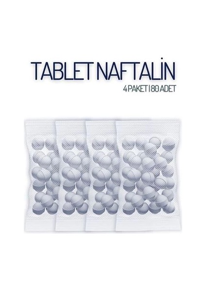 Bfs Tablet Naftalin Güve Topu Naftalin 80 Adet 718