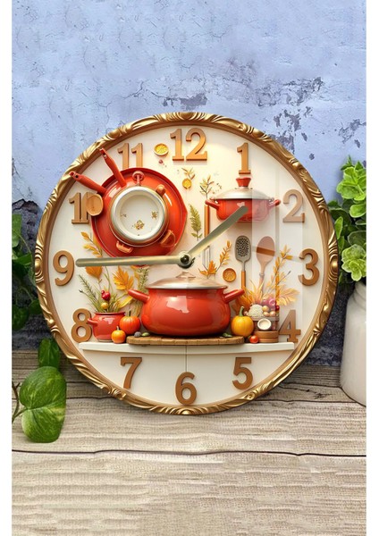 Şıklık & Dayanıklılık Bir Arada! 3D Görünümlü Temperli Cam Saat – 33 cm CSDW352 fiyatları