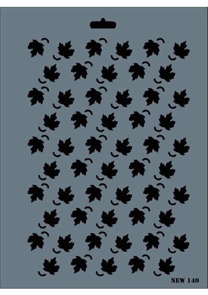 Rich New Seri N-140 Stencil 35X25 cm