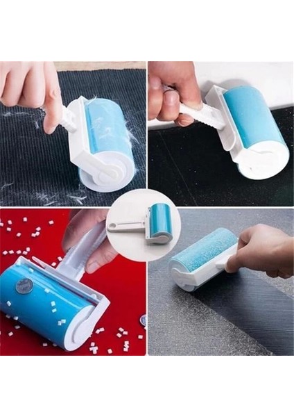 Bfs Yeni Nesil Yıkanabilir Pratik Tüy ve Toz Toplama Rulosu Aparatı