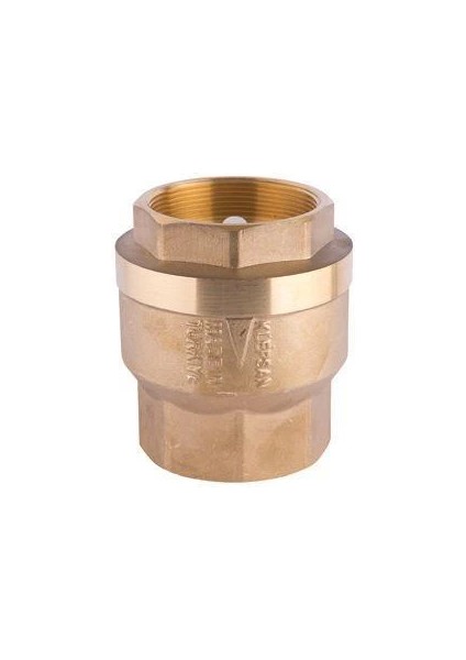 Bfs 1 1/4 Dik Çekvalf Prinç