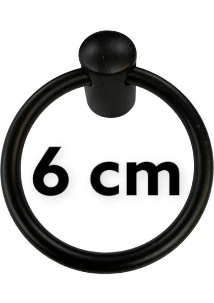 Sarkaç Siyah Uzun Halka