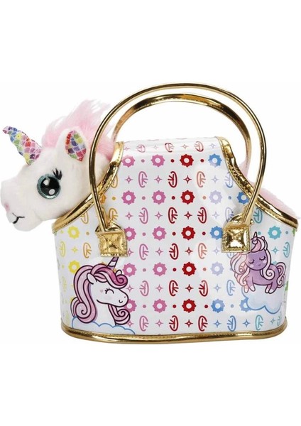 10873 Cutekins Taşıma Çantalı Peluş Unicorn Lou Lou fiyatları