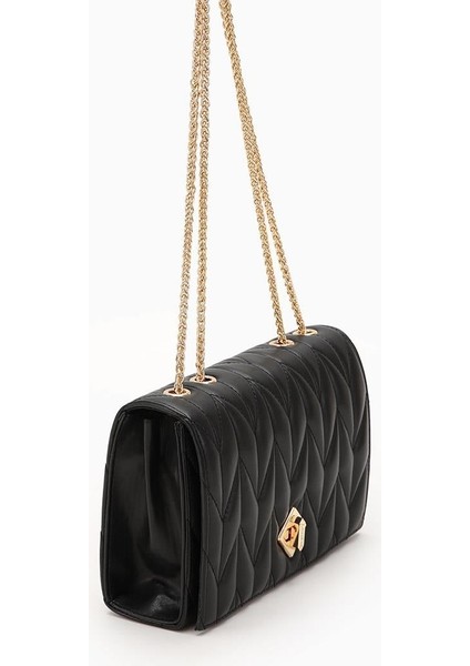 Siyah Kadın Omuz Çantası 930075 Çanta