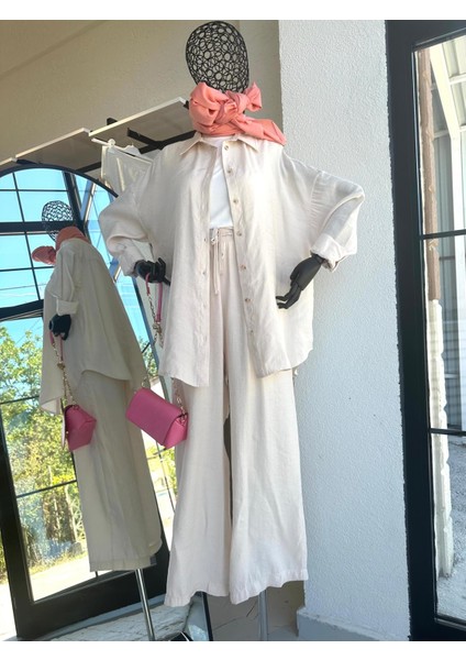 Ikoll Bol Paça Takım Bej