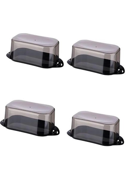 Bfs Kilitli Plastik Kapaklı Kahvaltılık Tereyağlık Peynirlik Erzak Saklama Kabı AP-9428