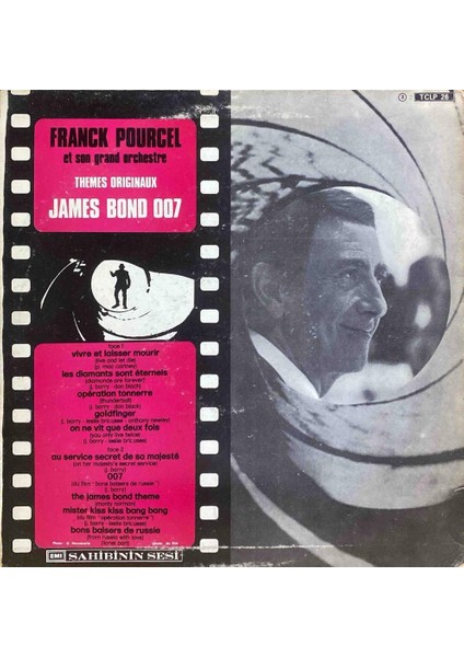 Franck Pourcel Et Son Grand Orchestre – Thèmes Originaux James Bond 007 fiyatları