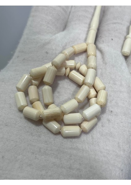 Kesme Fildişi Tesbih 8,62 Gram - Koleksiyonluk Fil Dişi Tespih fırsatları