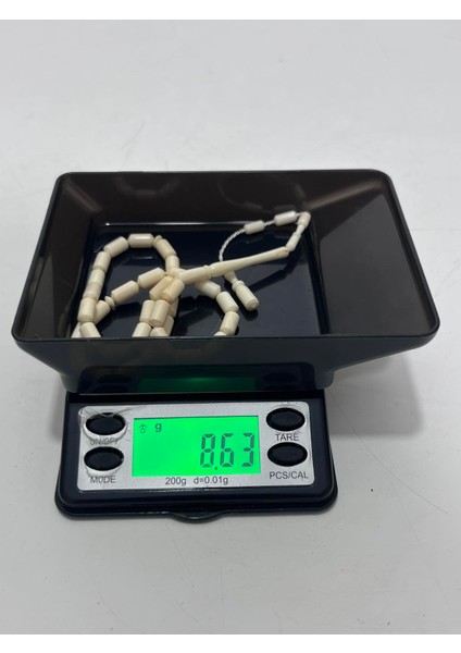 Kesme Fildişi Tesbih 8,62 Gram - Koleksiyonluk Fil Dişi Tespih indirimleri