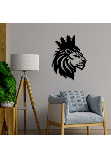 LED Işıklı Yan Portre Aslan Figürlü Tablo Duvar Dekorlu Gece Lambas modelleri