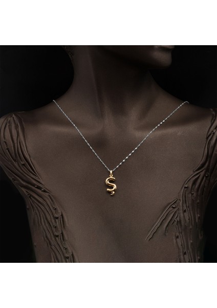 Altın 14 Ayar Balon Ş Harfi Kolye Ucu fiyatları