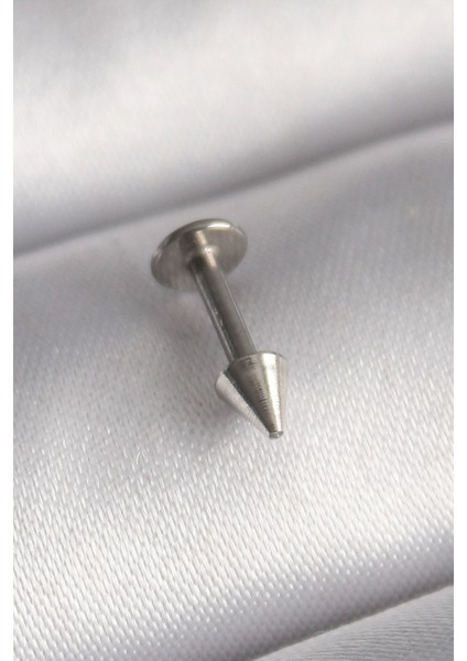 Bfs 316L Çelik Gümüş Renk Çivi Model Piercing