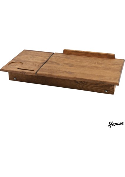 Orijinal Ahşap Katlanabilir Laptop ve Kitap Masası– Isim Yazılabilir, 3 Kademeli Ayarlanabilir modelleri